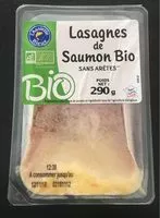 Mängden socker i Lasagne au saumon bio