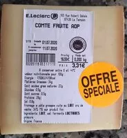 Mängden socker i COMTE FRUITE AOP