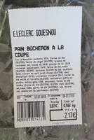 Mängden socker i Pain bûcheron