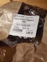 Mängden socker i Crosti pétales chocolat vrac