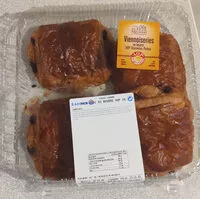 Mängden socker i Pain choc au beurre AOP x6