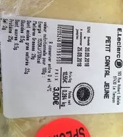 Mängden socker i Petit Cantal Jeune