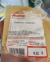Mängden socker i Emmental francais