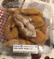 Mängden socker i Bugnes natures tressées