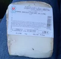 Mängden socker i Tomme brebis chèvre