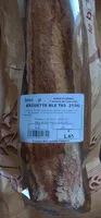 Mängden socker i Baguette blé T65