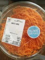 Mängden socker i Carotte râpée