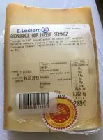 Mängden socker i Abondance AOP Massif Semnoz