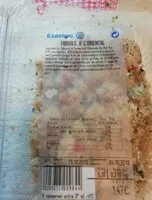 Mängden socker i Taboulé à l'oriental