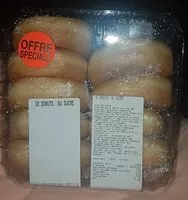 Mängden socker i 10 Donuts au sucre