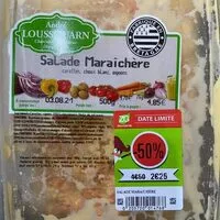 Mängden socker i Salade Maraîchère