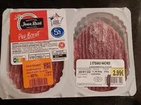 Mängden socker i Steaks hachés 5%