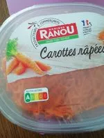 Mängden socker i Carottes râpées Monique Ranou