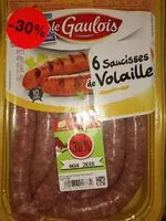 Mängden socker i saucisses de volaille