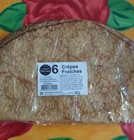 Mängden socker i Crêpes Fraîches