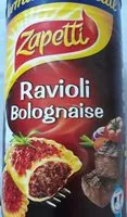 Mängden socker i Ravioli bolognaise