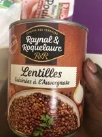 Mängden socker i lentilles cuisinées à l’auvergnate