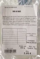 Mängden socker i Pain au maïs