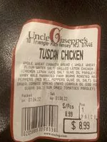 Mängden socker i Tuscan Chicken