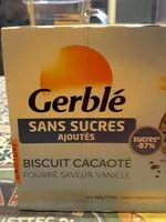 Mängden socker i Biscuit cacaoté