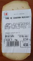 Mängden socker i Tome de Couëron muscadet