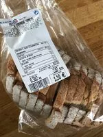 Mängden socker i Pain de compagne tranche