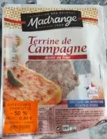Mängden socker i Terrine de campagne