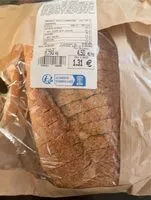 Mängden socker i Pain complet