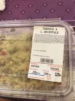 Mängden socker i Taboulé a l'orientale