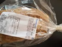 Mängden socker i Pain aux noix tranche