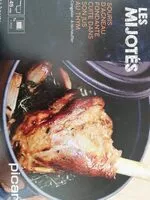 Mängden socker i Les mijotés souris d'agneau fondante cuite dans son jus au thym