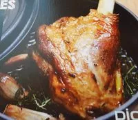 Mängden socker i Souris d'agneau cuite dans son jus au thym