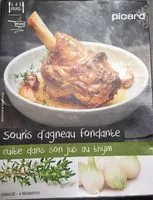 Mängden socker i Souris d'agneau fondante