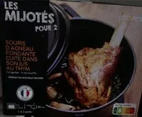 Mängden socker i Souris d’ag’eau (les mijotés pour 2)