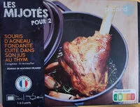 Mängden socker i Les Mijotés pour 2 : Souris d'agneau fondante cuite dans son jus de Thym