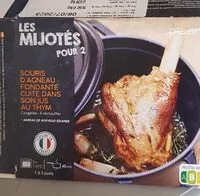 Mängden socker i Souris d'agneau