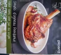 Mängden socker i Souris d'agneau fondante thym