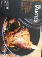 Mängden socker i Souris d'agneau fondante cuite dans son jus de thym