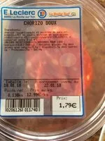 Mängden socker i Chorizo doux
