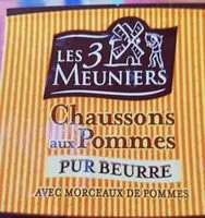 Mängden socker i Chaussons aux pommes les 3 meuniers