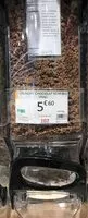 Mängden socker i Crunchy chocolat noir