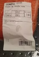 Mängden socker i Filet de truite rose