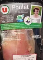 Mängden socker i Escalopes extra fine de poulet