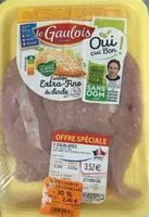 Mängden socker i Escalope de dinde