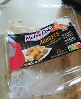 Mängden socker i Nuggets poulet fromage