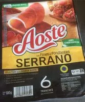 Mängden socker i Les fines et fondantes Serrano