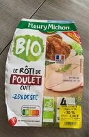 Mängden socker i Roti poulet Bio