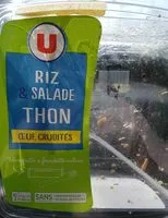 Mängden socker i Riz & salade thon oeuf crudité