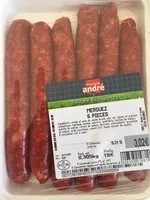 Mängden socker i Merguez - 6 pièces