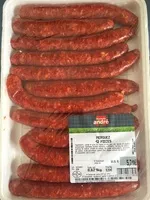 Mängden socker i Merguez 12 pièces